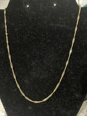 Elegant Gold Rope Chain Necklace for Women